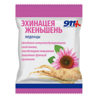 911 Леденцы эхинацея, женьшень, витамин С, 50 г